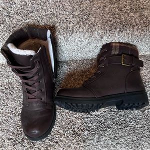 Fall combat boots